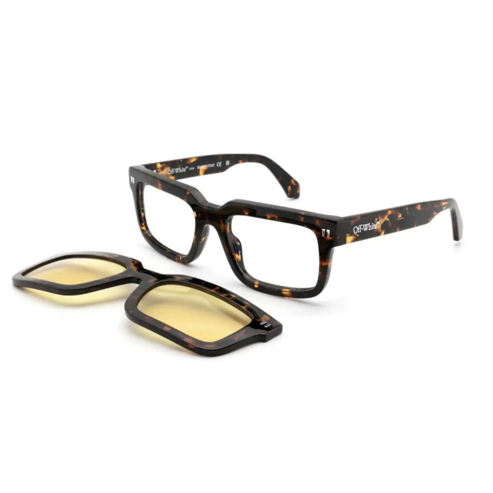 NWT Off-White CLIP ON -OERI130S24PLA0016018 Clip On 50mm Sunglasses